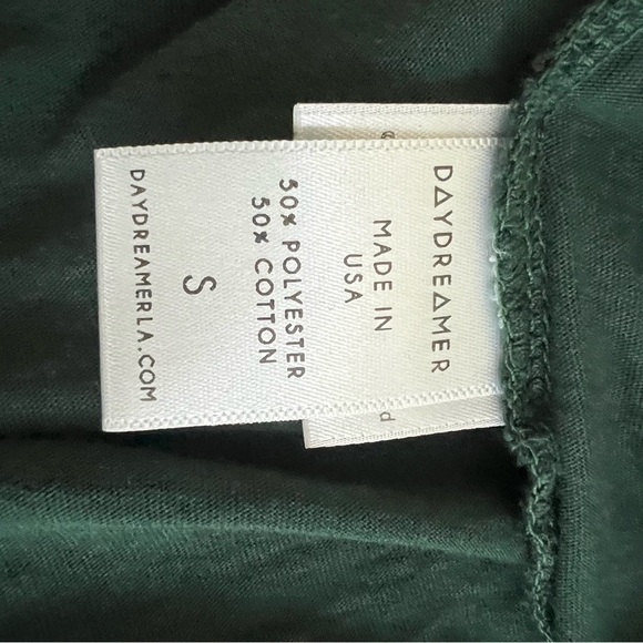 Chaser Daydreamer Too Late for Love Def Leppard graphic tee,size small, green - Picture 5 of 6